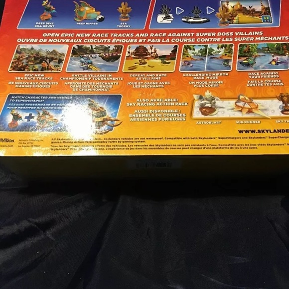 Skylanders SuperChargers Sea Racing ActionPack Gill Grunt Sea Trophy Reef Ripper - Picture 4 of 4